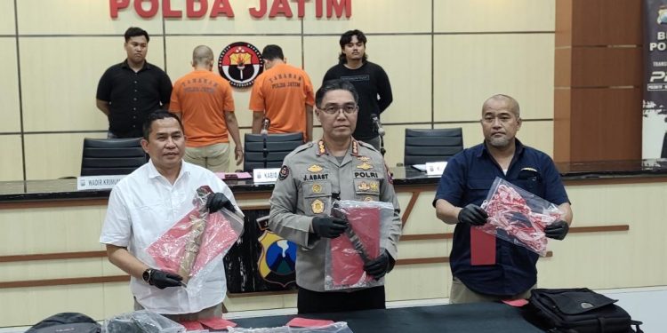 Polda Jatim Ungkap Penangkapan Perampok Spesialis Minimarket