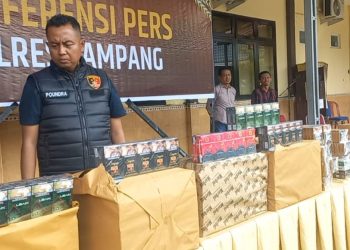 Gagalkan Jutaan Rokok Ilegal di Sampang, Dalang Distribusi ke Luar Madura Masih Misterius