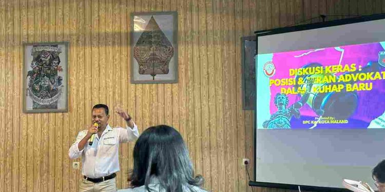 Bahas KUHAP Baru, DPC KAI Malang Kota Ajak Advokat Berperan dalam Keadilan Restoratif