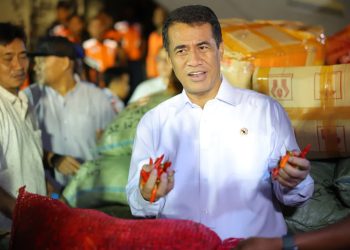 Anti Basa Basi, Mentan Amran Borong 40 Ton Cabai untuk Petani Aceh Dikirim ke Jakarta