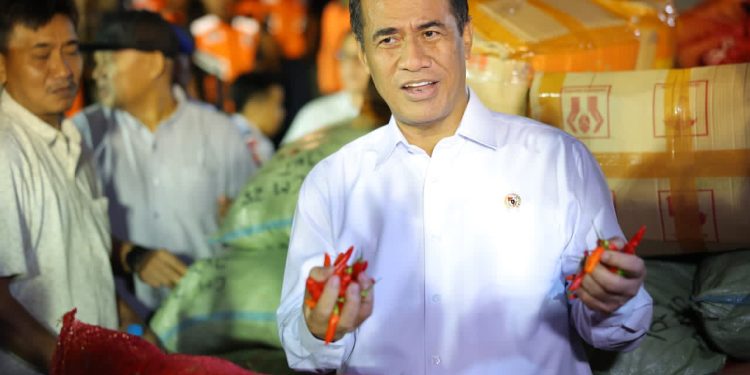 Anti Basa Basi, Mentan Amran Borong 40 Ton Cabai untuk Petani Aceh Dikirim ke Jakarta