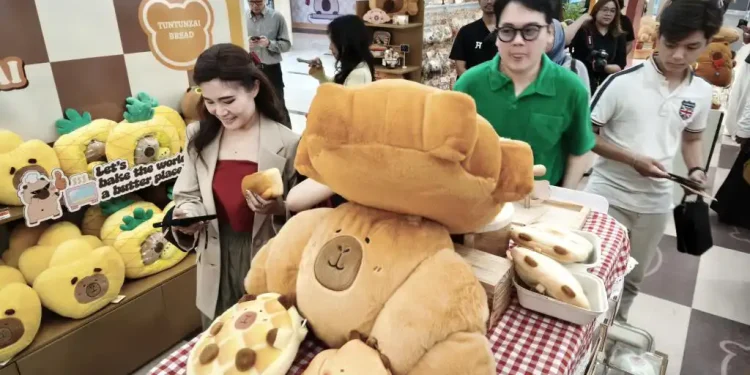 Capybara Bakery di Galaxy Mall, Kenalan Langsung dengan Tuntunzai Capybara