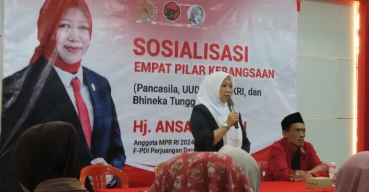 Anggota DPR RI Ingatkan Kader PDIP Pamekasan Pentingnya Nilai 4 Pilar