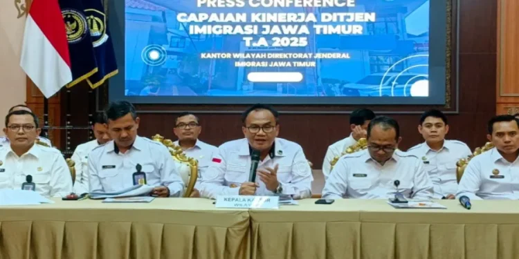 Capaian Kinerja Imigrasi Jawa Timur 2025, Peringkat 2 Nasional Setelah Jakarta