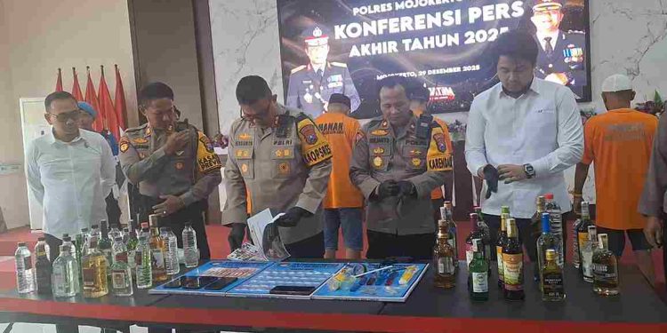 Tipiring di Mojokerto Kota Turun 32,6 Persen di 2025, Kasus Minta-minta Meningkat
