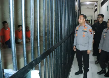 Tinjauan Kapolres Gresik terhadap Rutan dan Dialog Keamanan dengan Warga Binaan