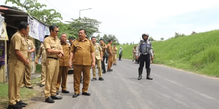 Tinjau Infrastruktur Jalan di Plandaan dan Kabuh untuk Peningkatan Ekonomi Daerah Jombang