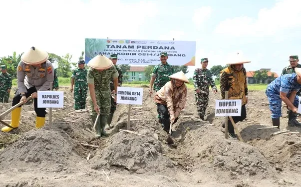 Kolaborasi TNI dan Pemerintah Dorong Swasembada Gula 2028 di Jombang