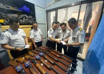 Perketat Pengawasan Internal, Lapas Mojokerto Tingkatkan Tertib Administrasi Senjata Api